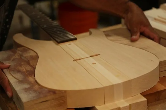 Gitaar bouwen