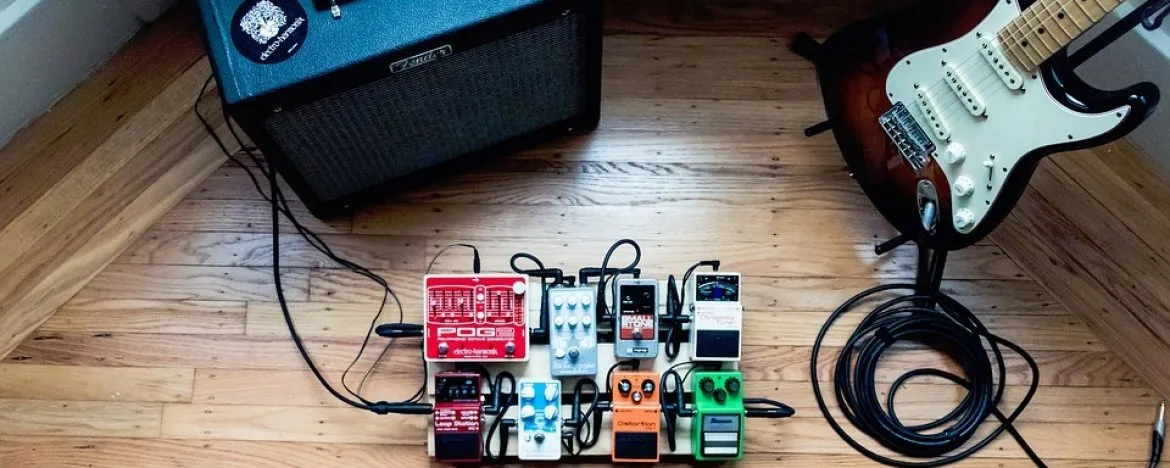 Gitaar effecten pedalen
