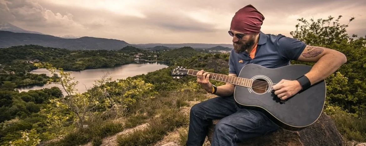 Gitaar spelen linkshandig