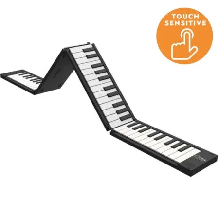 Carry-On Piano 88 Touch opvouwbare piano met 88 toetsen, zwart