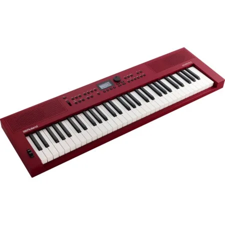 Roland GO:KEYS 3 keyboard met 61 toetsen en Bluetooth, rood