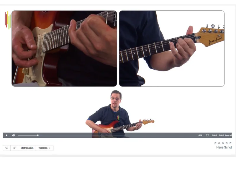 Lesvideo gitaar