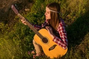 linkshandige gitaar