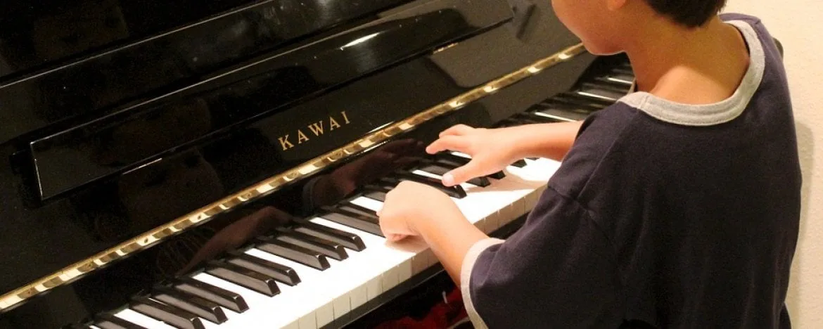 Piano oefenen