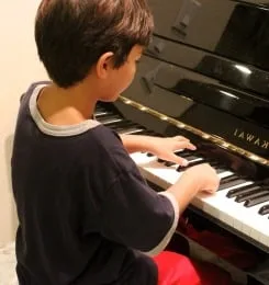 Piano oefenen