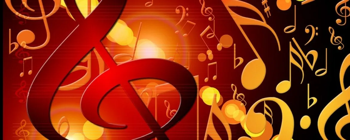 Piano spelen met bladmuziek