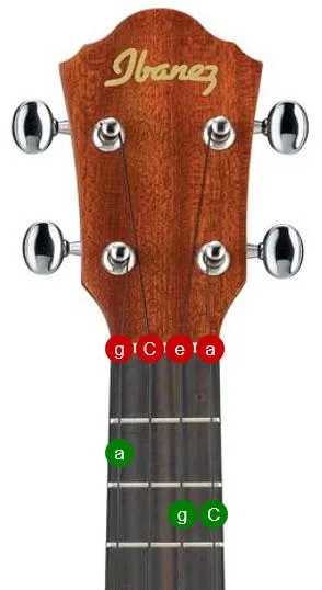 Ukelele stemmen