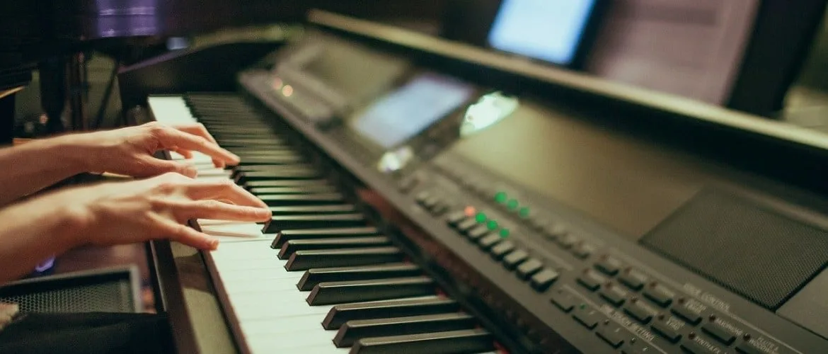 Piano playing